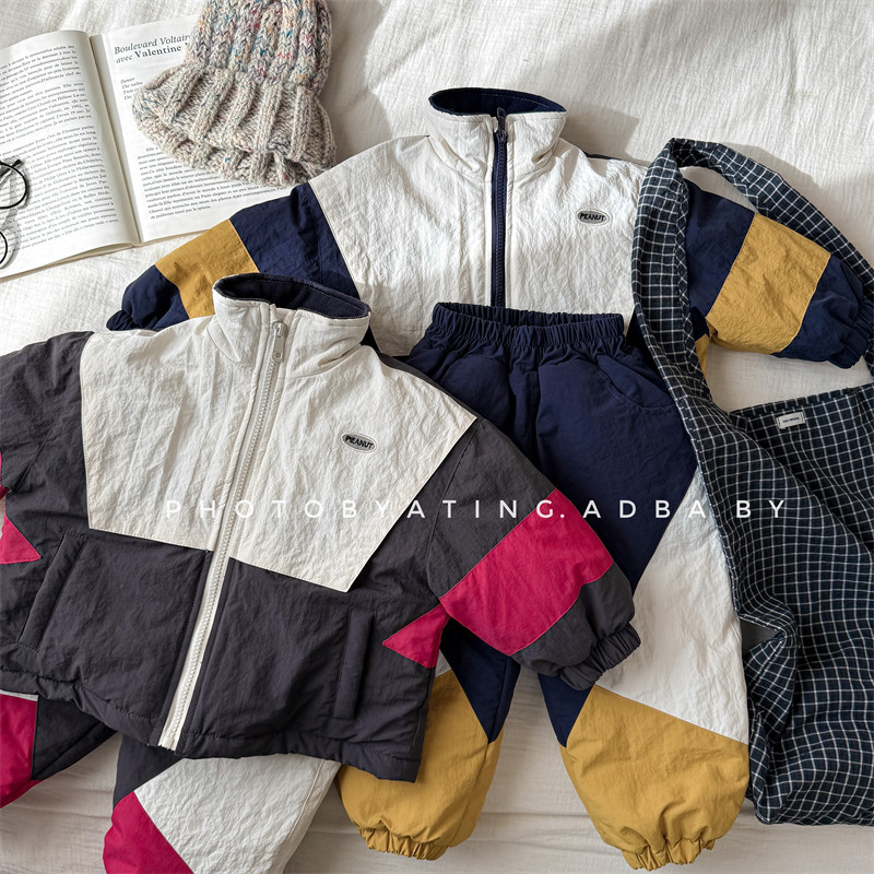 Toddler Boy Winter Fleece Jacket - 2026 Winter Kids Korean Style Fleece
