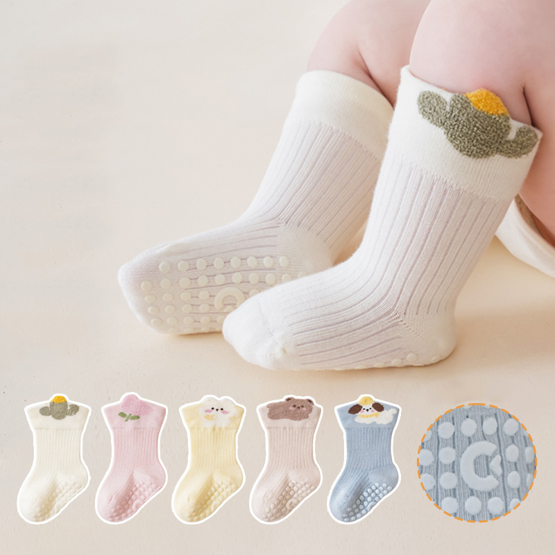 Unisex Baby Socks Non Slip - Anti‑Slip Baby Floor Socks Soft Non‑Slip