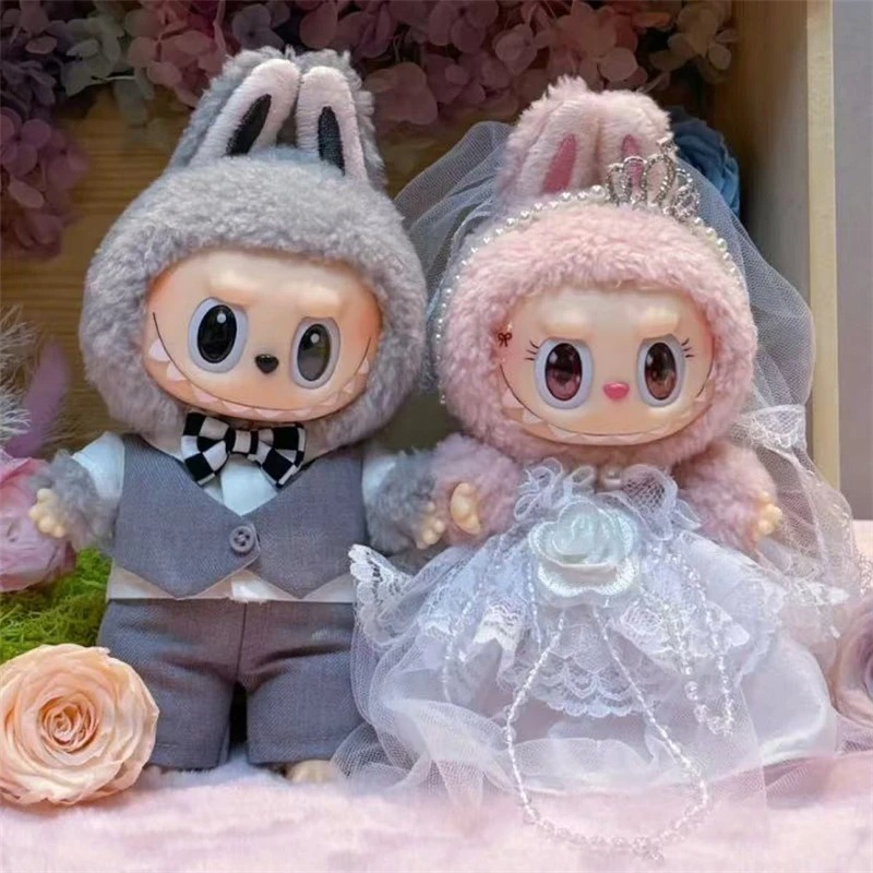 Baby Clothes - 15 17cm For Labubu Doll Wedding