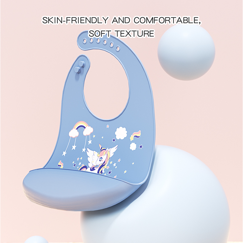 Waterproof Baby Bibs Silicone - Silicone Baby Bibs for Infants &