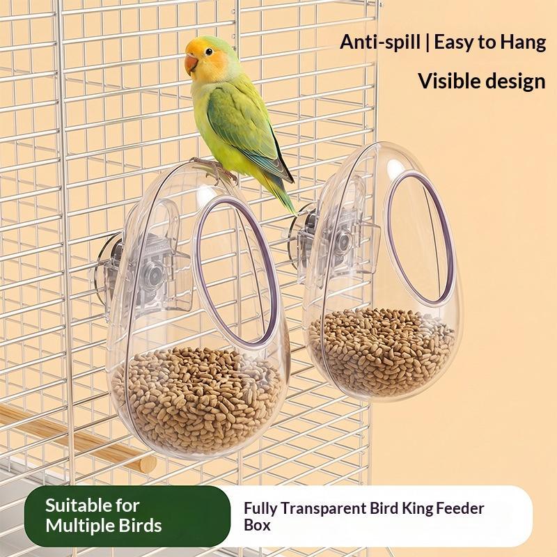 1PcsWall Hanging Bird Food Cup - Feeding recension och pris
