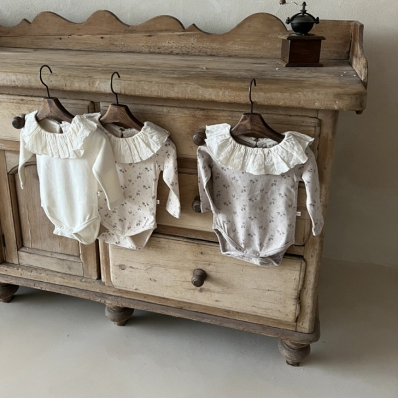 HY23027 Children Clothing Spri - Newborn Baby Girl Romper Floral recension och pris