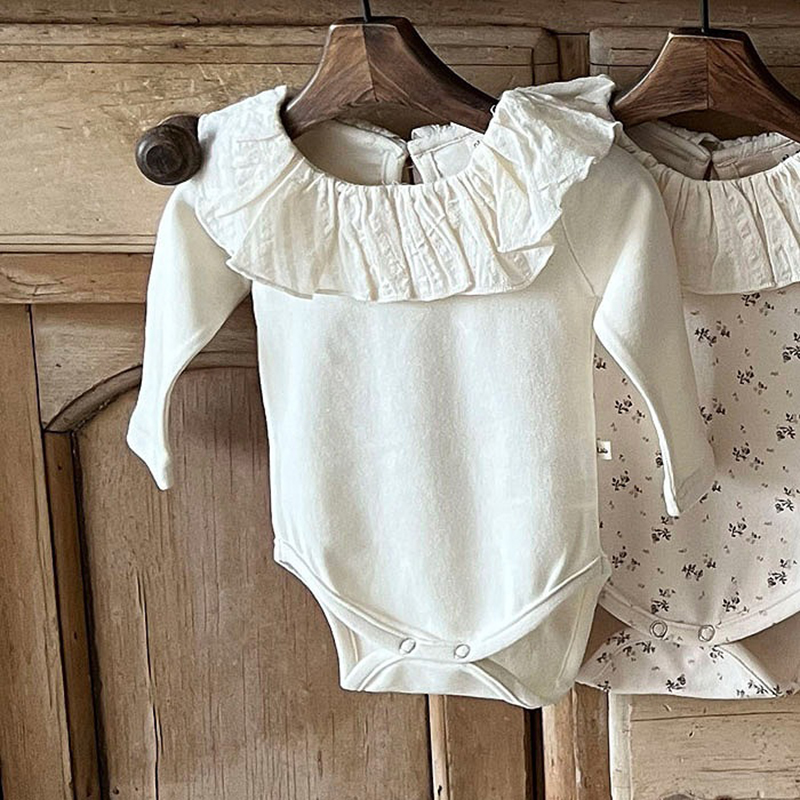 HY23027 Children Clothing Spri - Newborn Baby Girl Romper Floral recension och pris