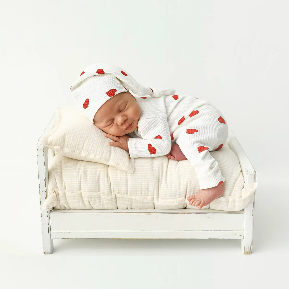 Heart Theme Newborn Photograph - Infant Photography Props Outfit recension och pris