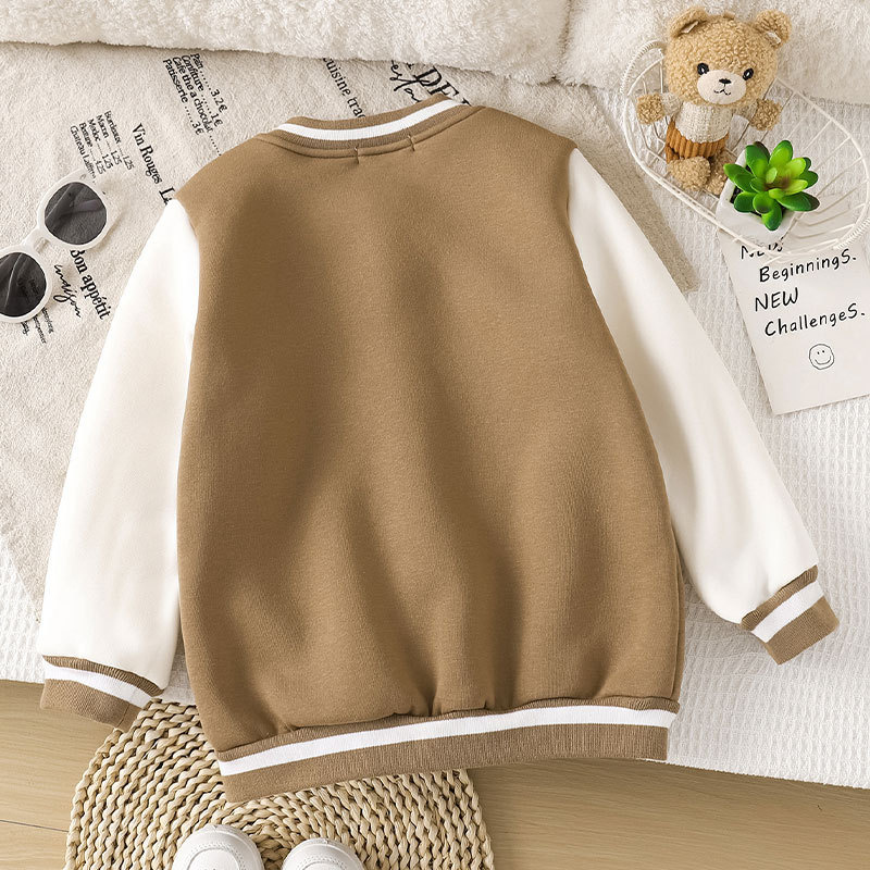 Children Fleece Baseball Jacke - Toddler Boy Winter Fleece Jacket recension och pris