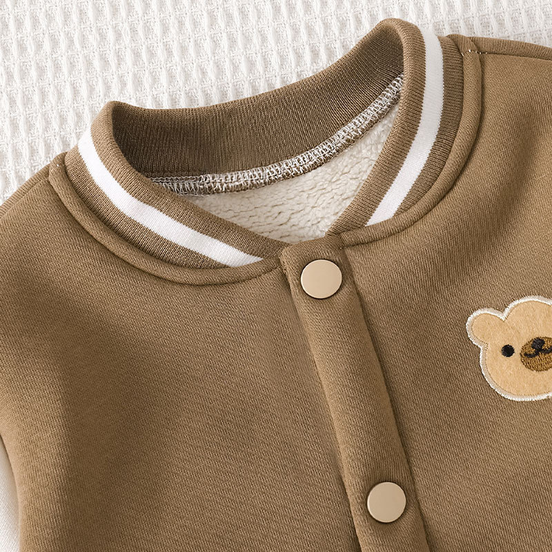 Children Fleece Baseball Jacke - Toddler Boy Winter Fleece Jacket recension och pris