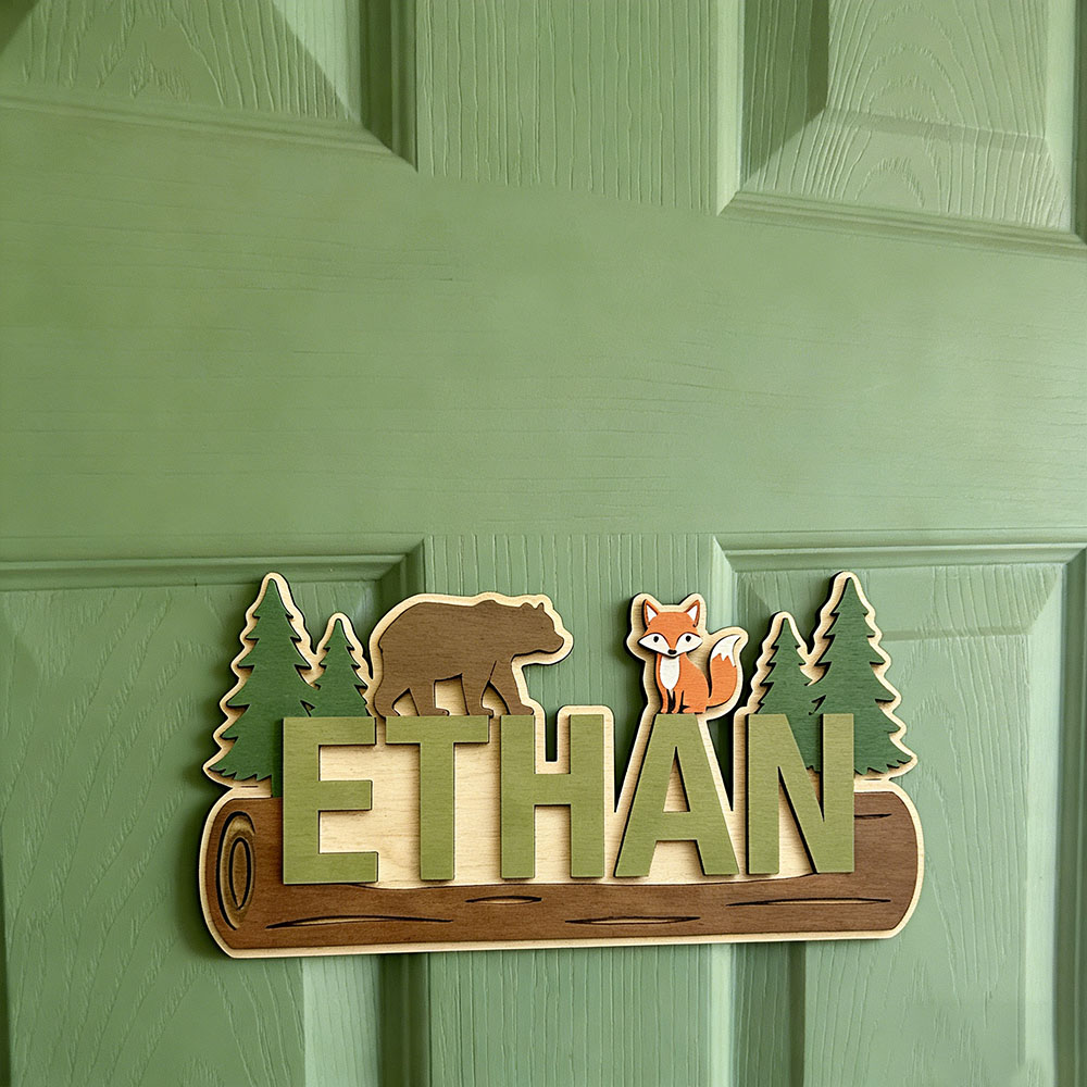 Woodland Forest Animal Persona - Nursery recension och pris