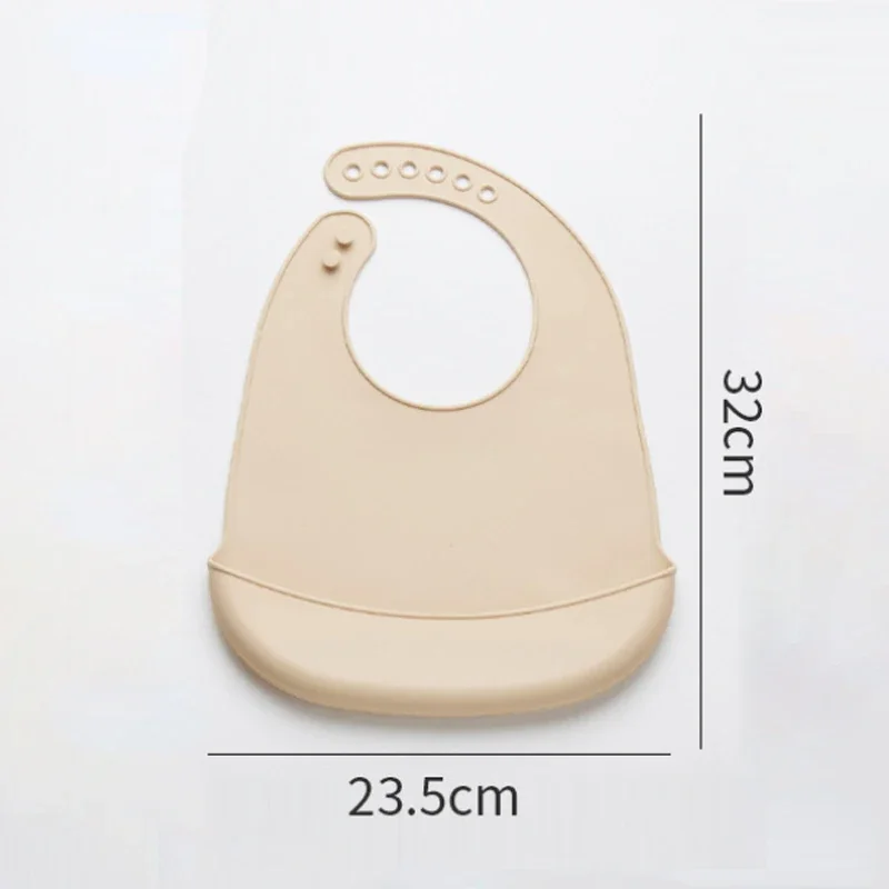 1PCS Silicone Babi Bib Waterpr - Waterproof Baby Bibs Silicone recension och pris