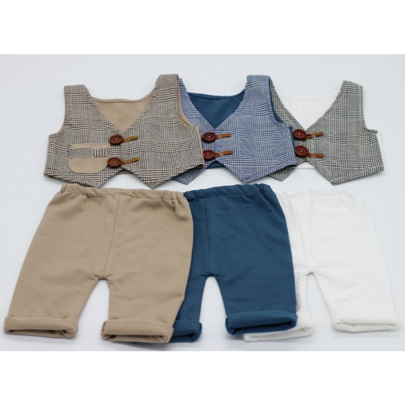 British Gentleman Style Newbor - Infant Photography Props Outfit recension och pris