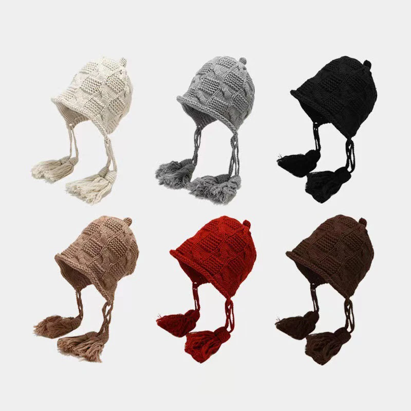 Winter Warm Baby Knitted Hat S - Infant Beanie Hat With Ears recension och pris
