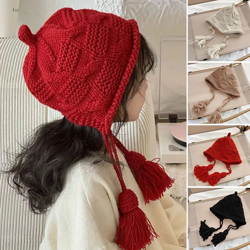 Winter Warm Baby Knitted Hat S - Infant Beanie Hat With Ears recension och pris