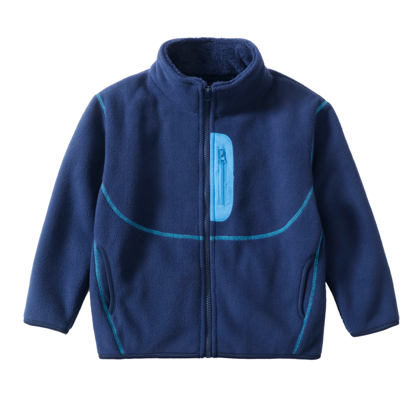 Boys Girls Kids Double Sided F - Toddler Boy Winter Fleece Jacket recension och pris