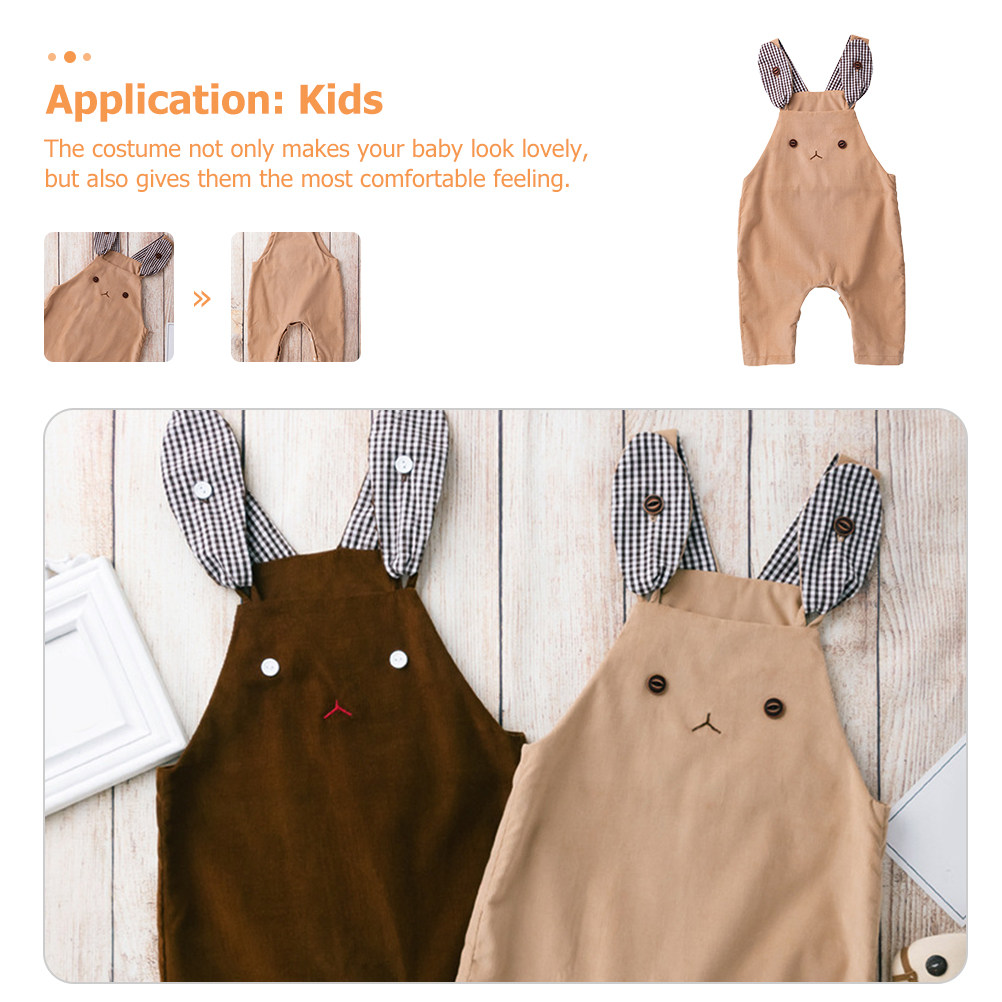 Corduroy Baby Jumpsuit Newborn - Infant Photography Props Outfit recension och pris