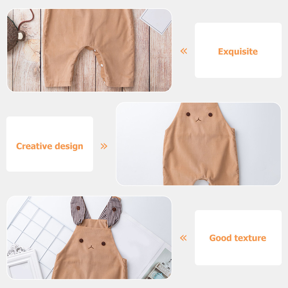Corduroy Baby Jumpsuit Newborn - Infant Photography Props Outfit recension och pris