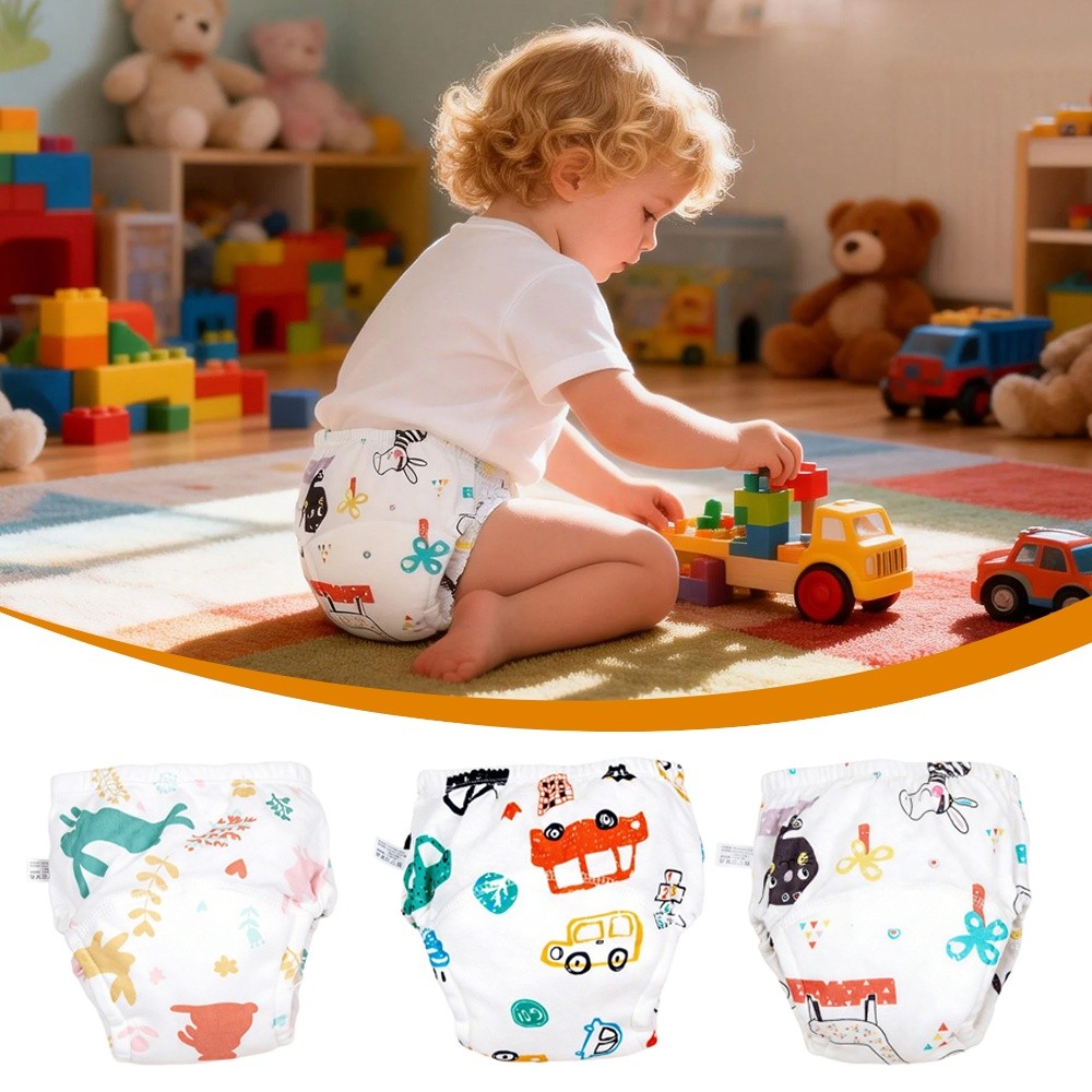 Comfortable Cotton Baby Traini - Toddler Training Pants Leak Proof recension och pris