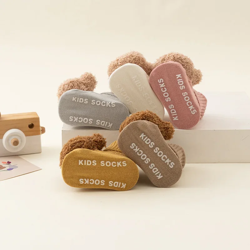 Warm Baby Sock Sweet Cartoon T - Unisex Baby Socks Non Slip recension och pris
