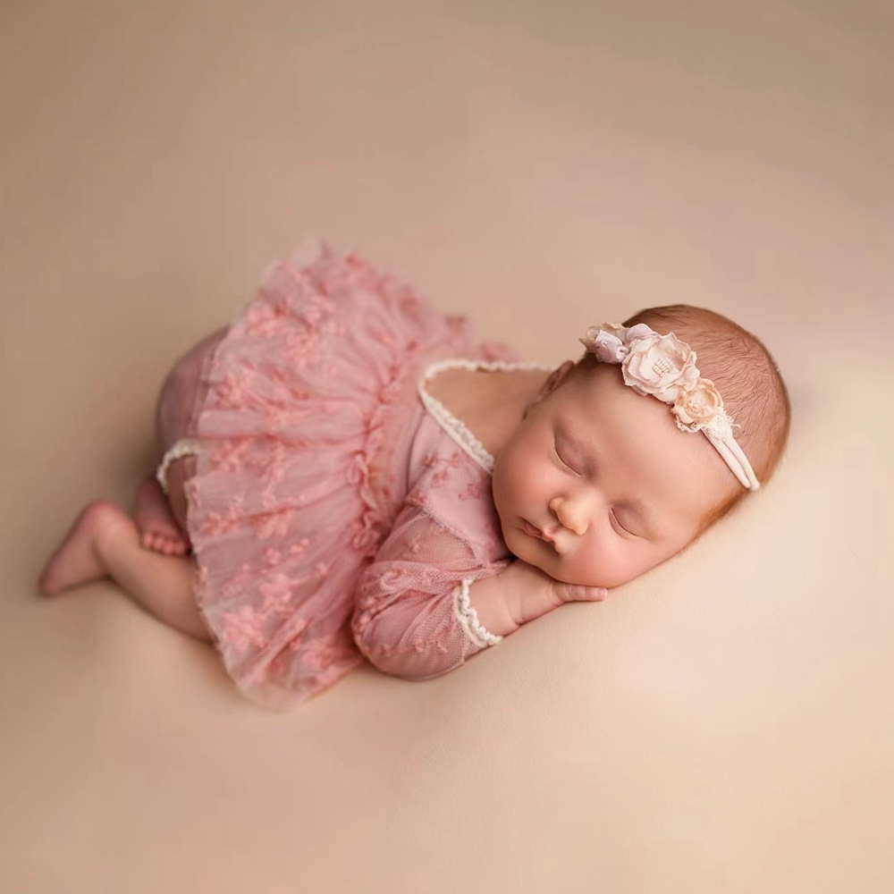 Baby Girl Tutu Dress Pink Lace - Newborn Baby Girl Romper Floral recension och pris