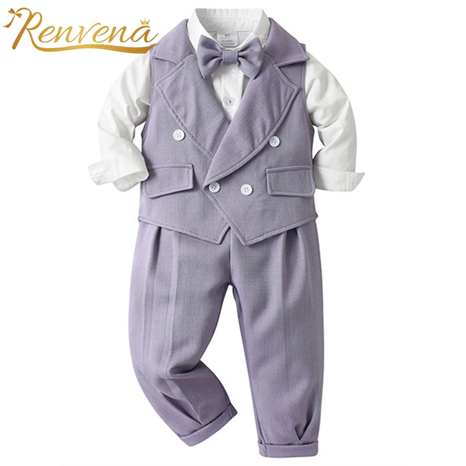 Baby Boys Gentleman Suit Bapti - Baby Boy Suit Set Baptism recension och pris