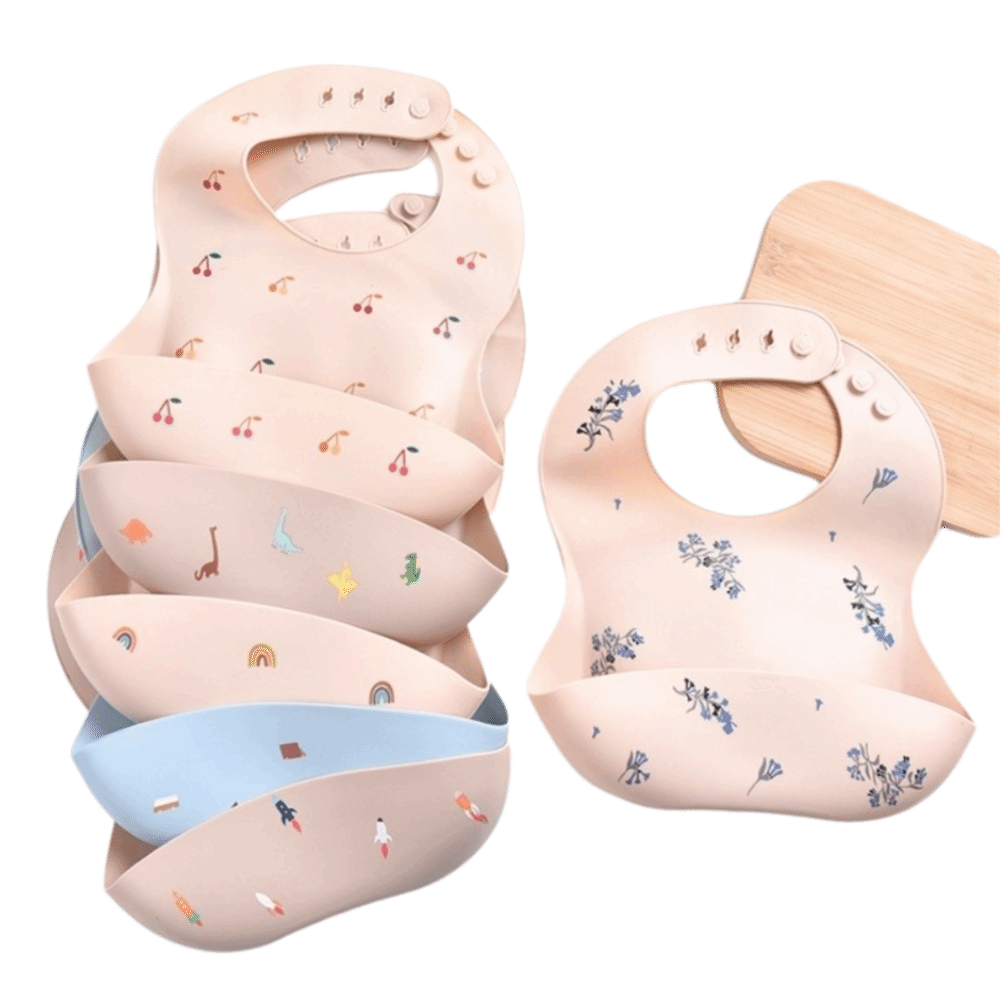 New Silicone Baby Eating Bib A - Waterproof Baby Bibs Silicone recension och pris