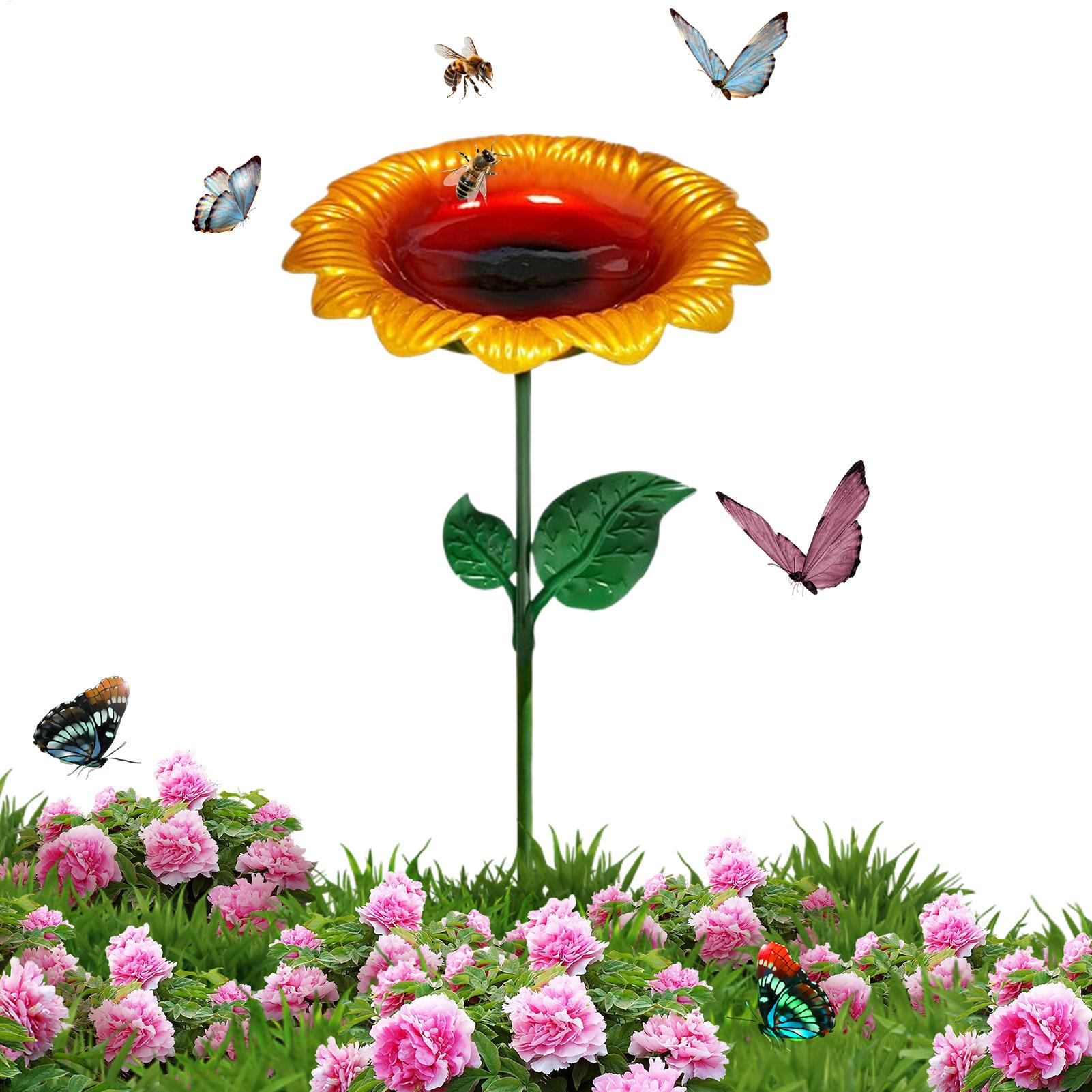 Garden Bird Baths with Metal S - Feeding recension och pris