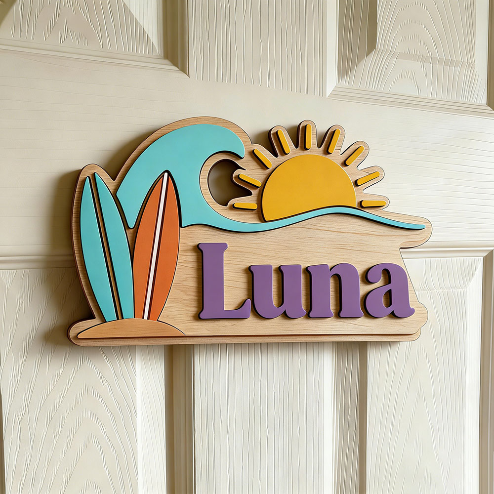 Custom Beach Wave Surfboard Su - Nursery recension och pris