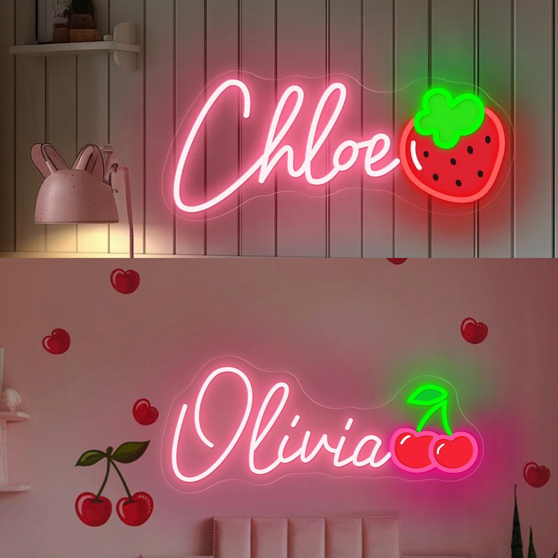 Custom Name Neon Sign,Cute Che - Nursery recension och pris